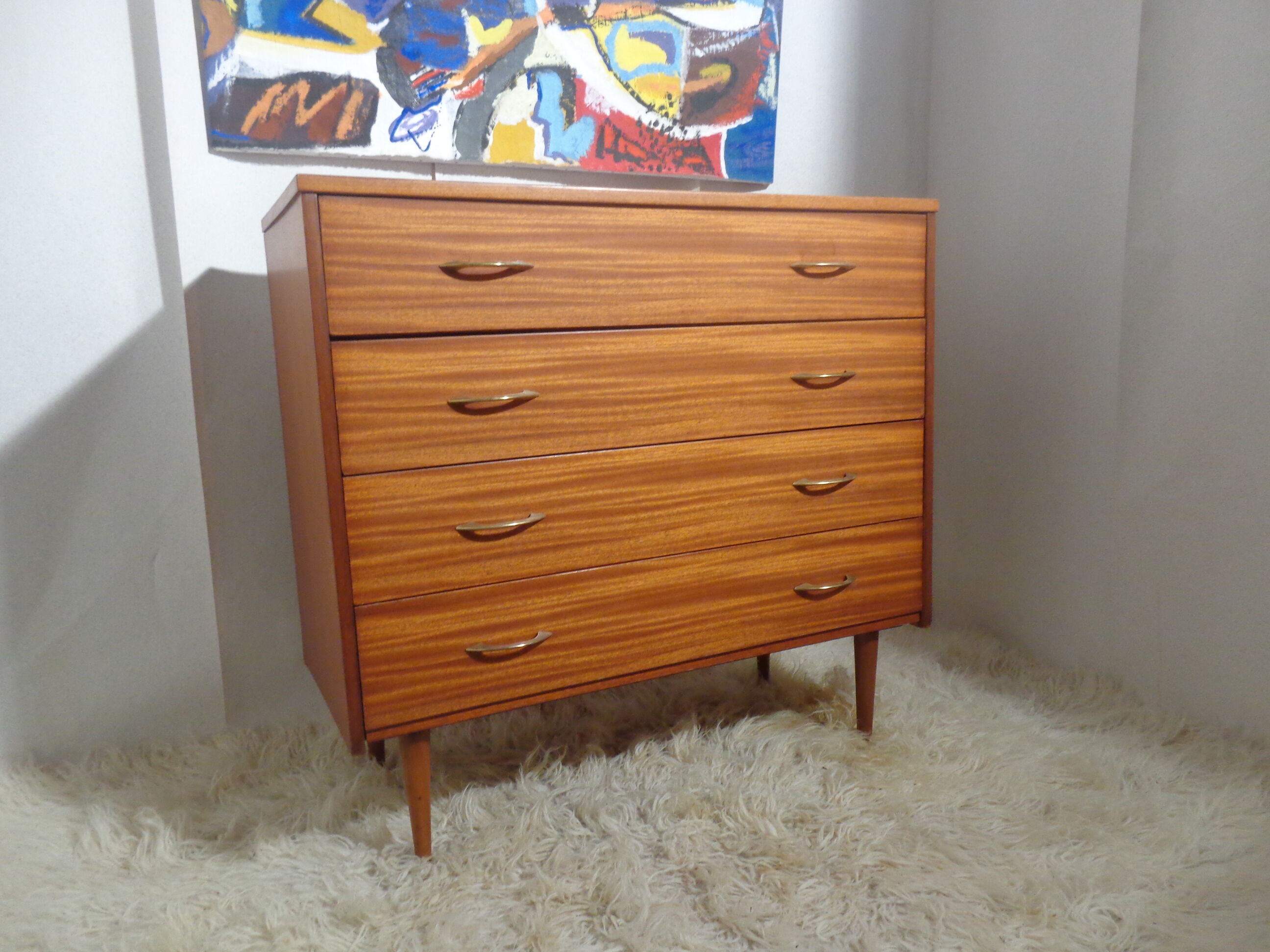 Vintage chest of drawers from the 60s