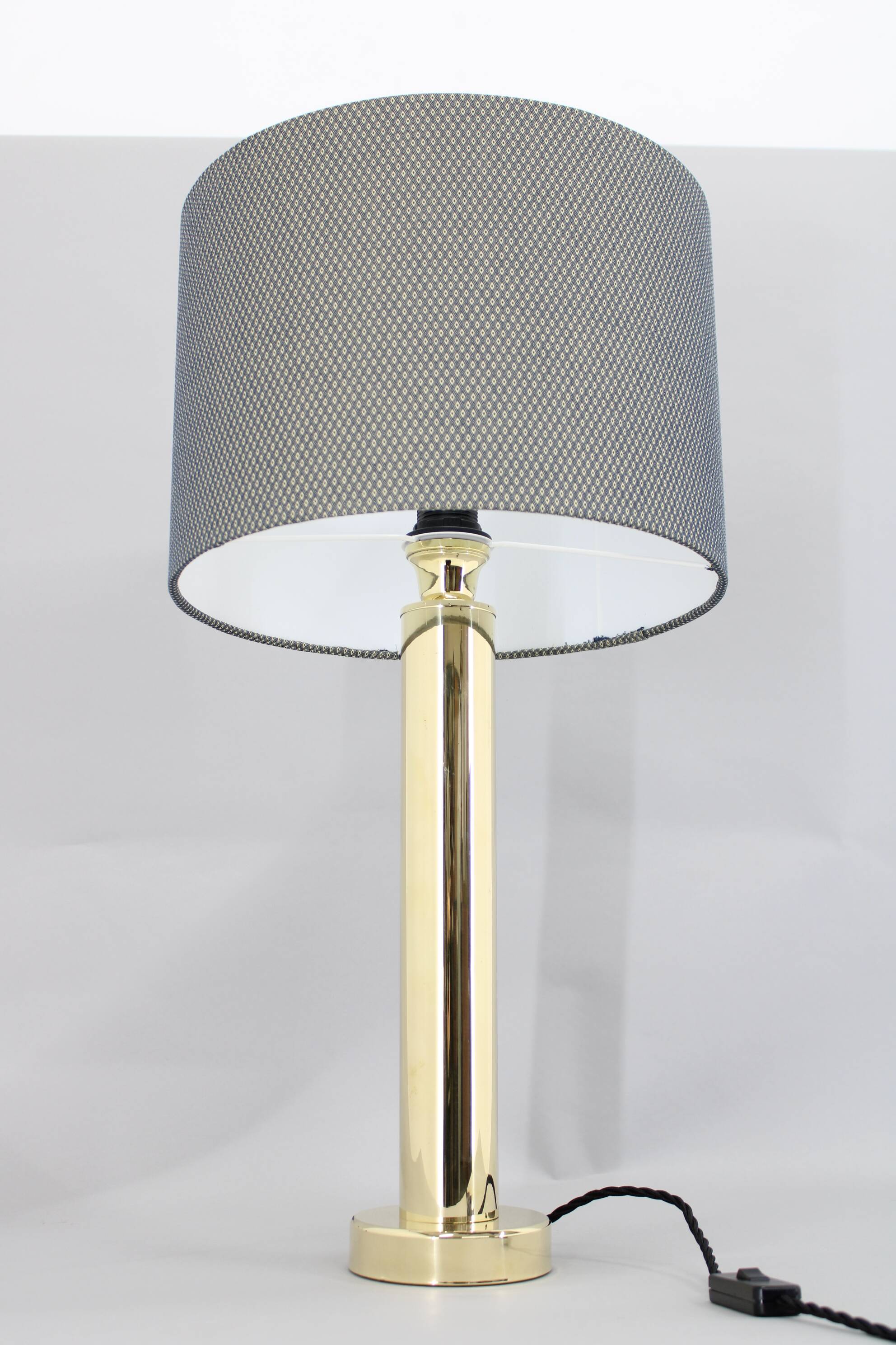 1950s Brass Table Lamp, Denmark