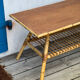 Rattan coffee table