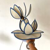 Double lotus flower lamp, 80s