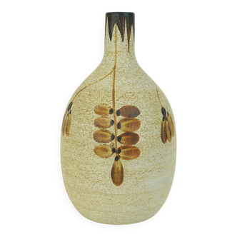 vintage sgrafo ceramic VASE sgrafo modern peter mueller 1970s model 1976