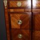 Louis XVI style commode in marquetry from around 1940.