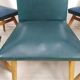 Vintage blue green chairs