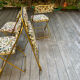 4 Vintage Lafuma Chantazur folding chairs