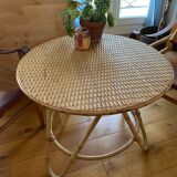 Rattan coffee table