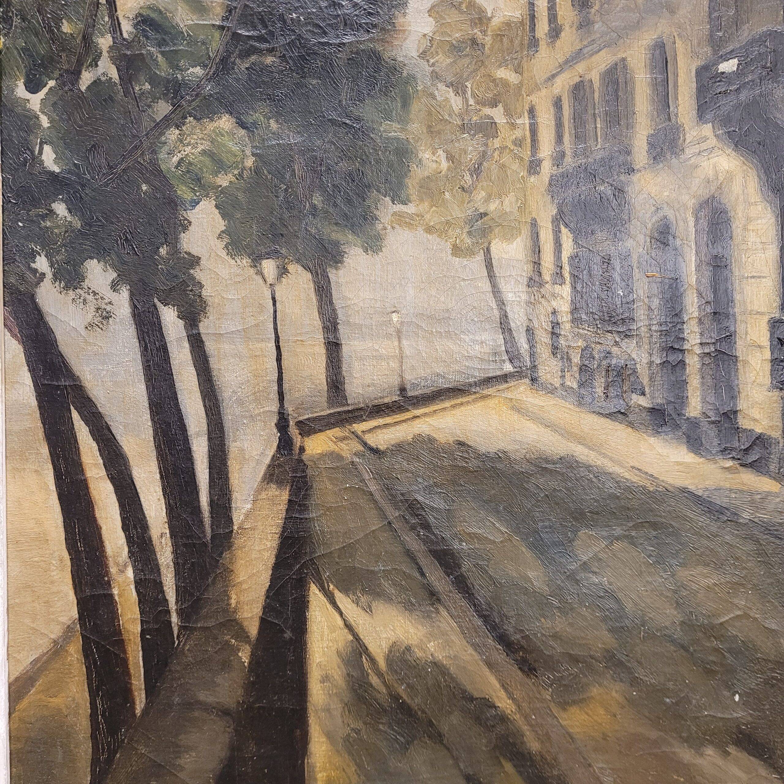 « Pont Marie, Paris », postimpressionnisme, début XXe siècle – France