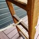 Old wooden painter's step ladder.