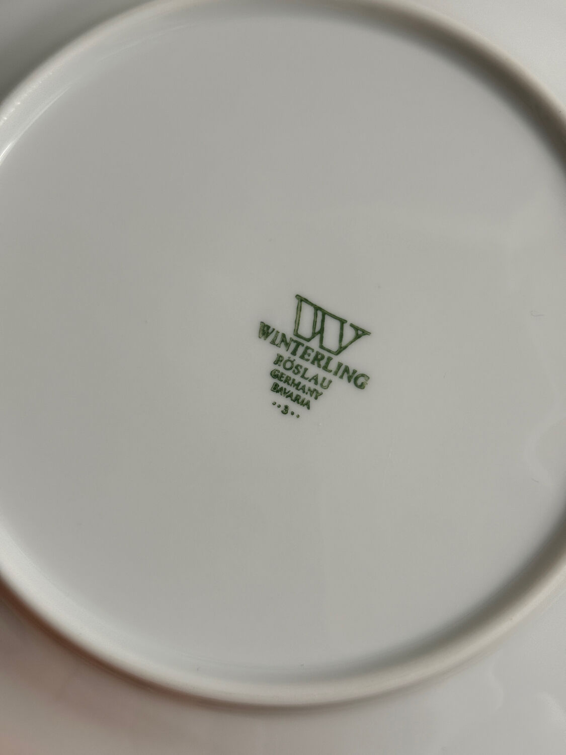 Set of 9 dessert plates – Winterling Röslau Bavaria porcelain, v