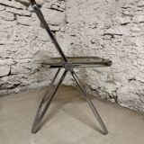 6 Plia chairs by Giancarlo Piretti for Castelli 1970