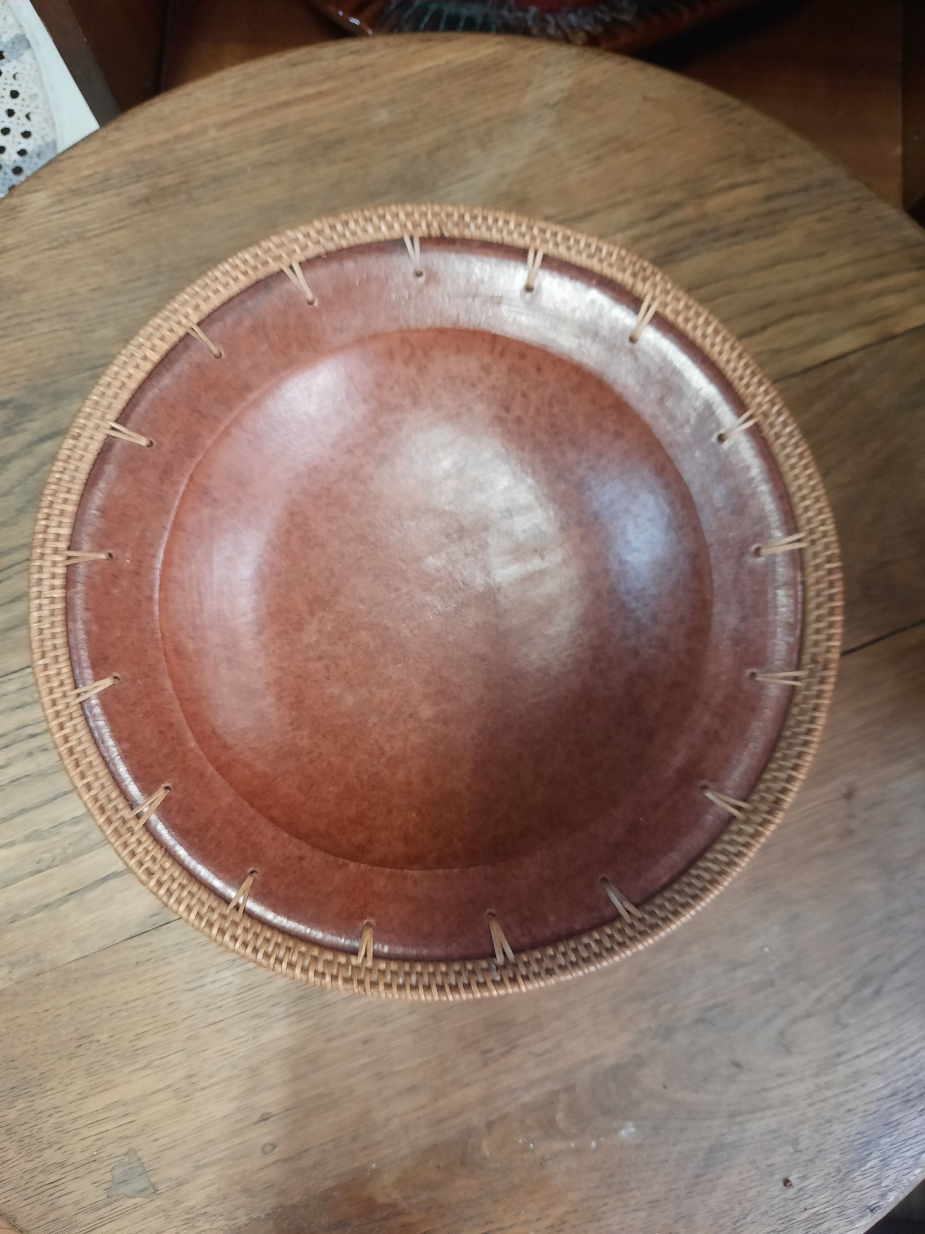 Ethnic ceramic plate