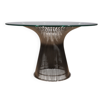 Table à manger design conçue par Warren Platner pour Knoll, 1960