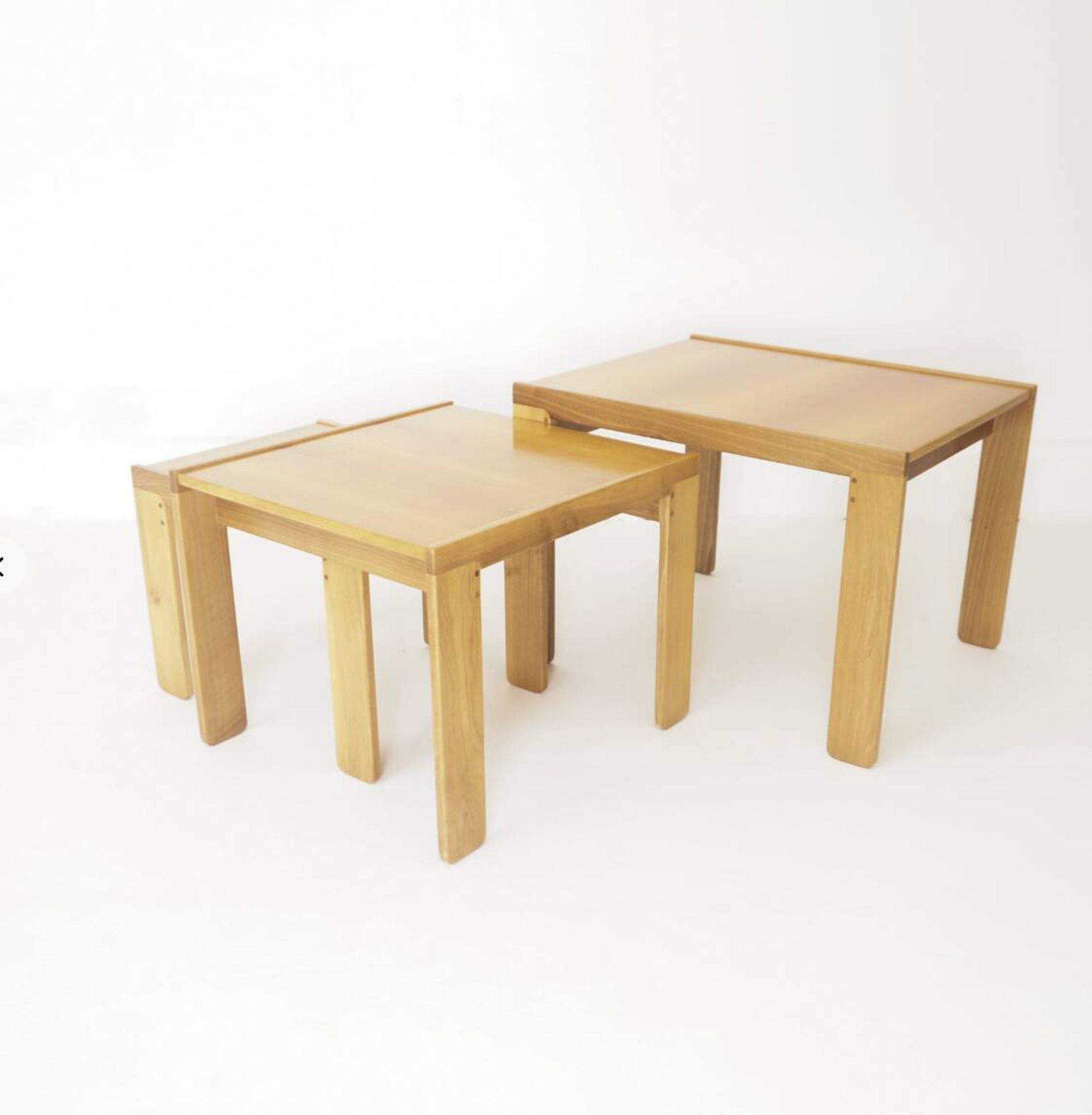 Nest of tables ‘777’ by Afra and Tobia Scarpa for Cassina, 1960