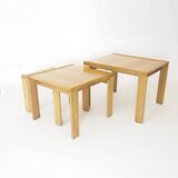 Nest of tables ‘777’ by Afra and Tobia Scarpa for Cassina, 1960