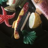 Ceramic dish trompe l'oeil