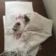 Honeycomb towels, set of 3
