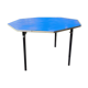Vintage octagonal communal table