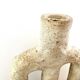 White terracotta pottery