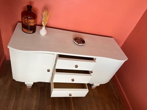 Commode / coiffeuse ancienne relookée