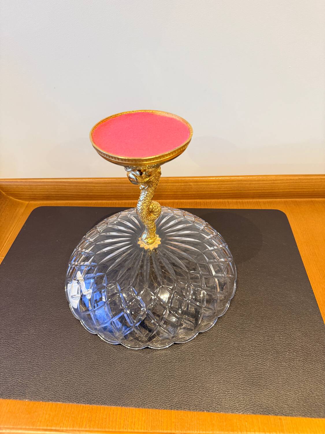 Val Saint Lambert fruit bowl VSL