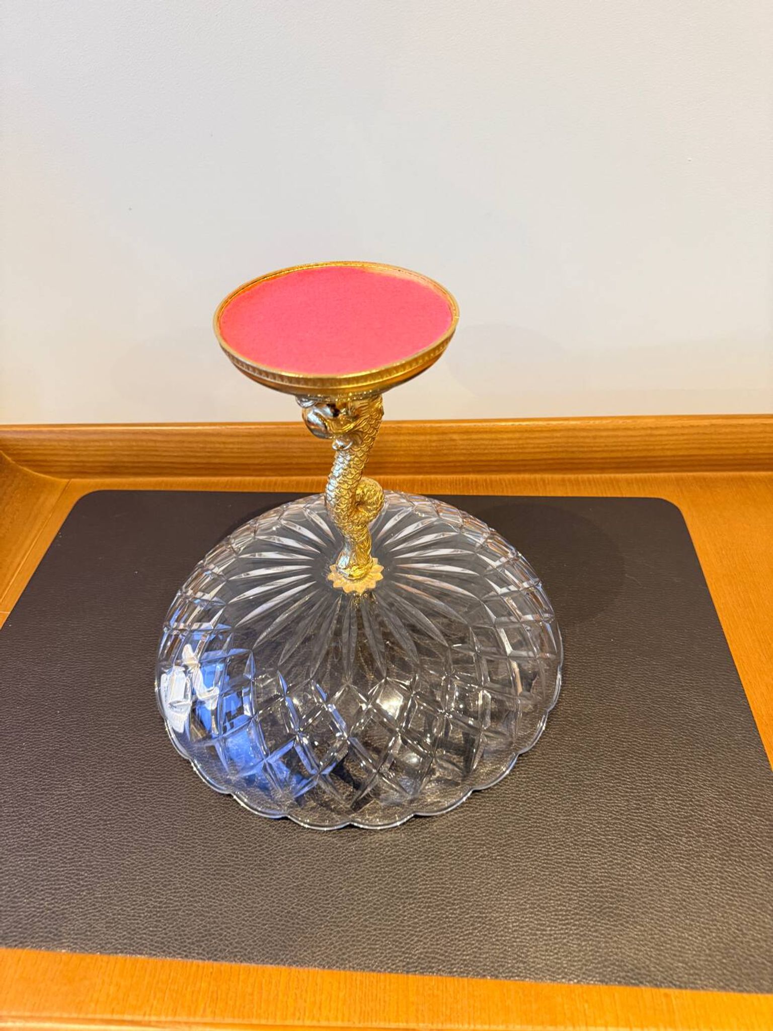 Val Saint Lambert fruit bowl VSL