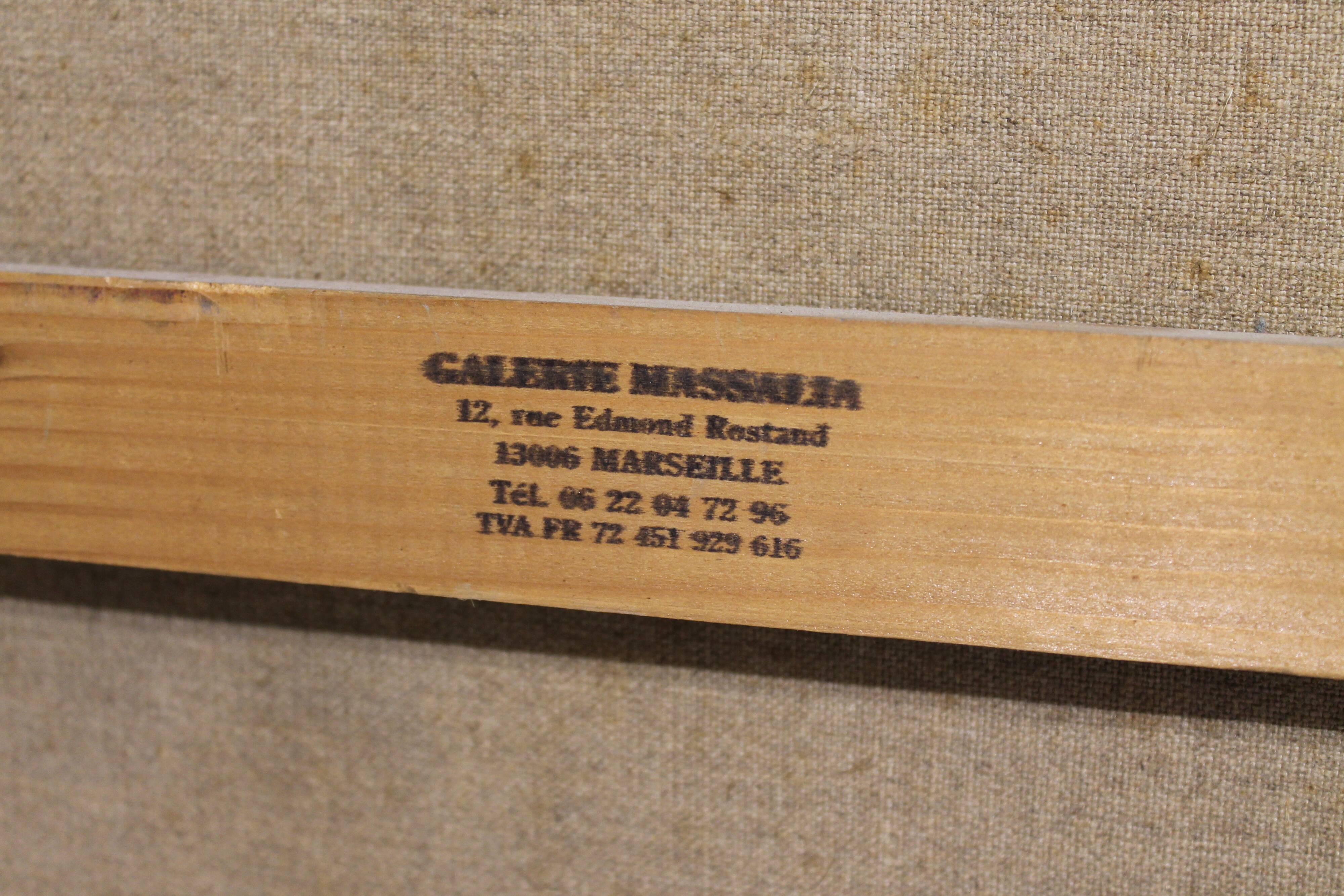 Abstract painting by Albert Coste