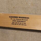 Abstract painting by Albert Coste