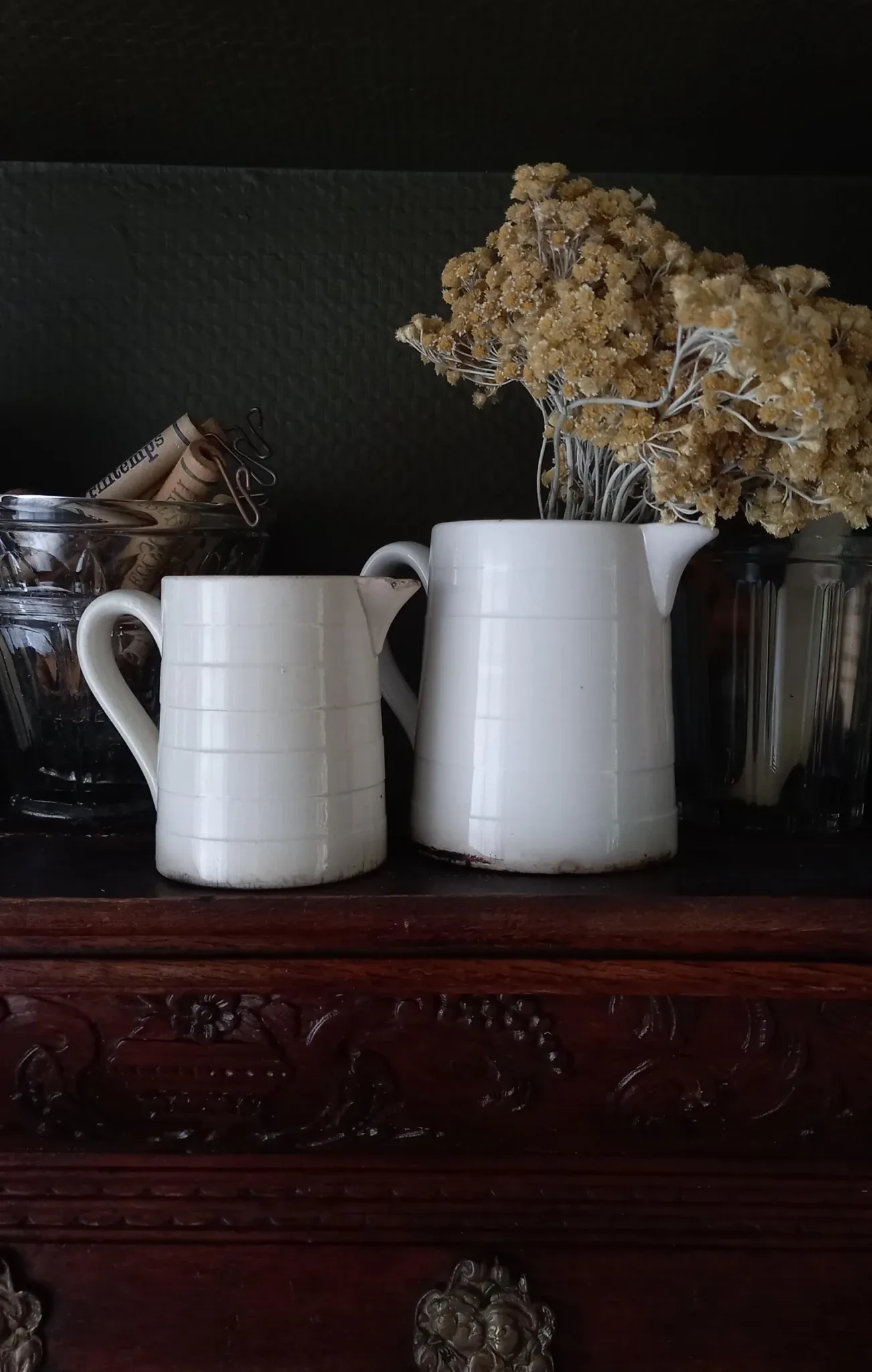 Pair of small jugs Utzschneider & Sarreguemines