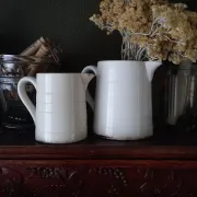 Pair of small jugs Utzschneider & Sarreguemines