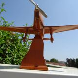 Wooden plane Art Deco 30 years 40