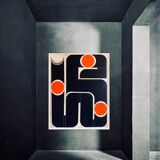 Olisch Table "Orange Mecanik" Bauhaus series