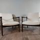 Pair of Armchairs Edmund Homa model GFM-64, Polish vintage 1970s