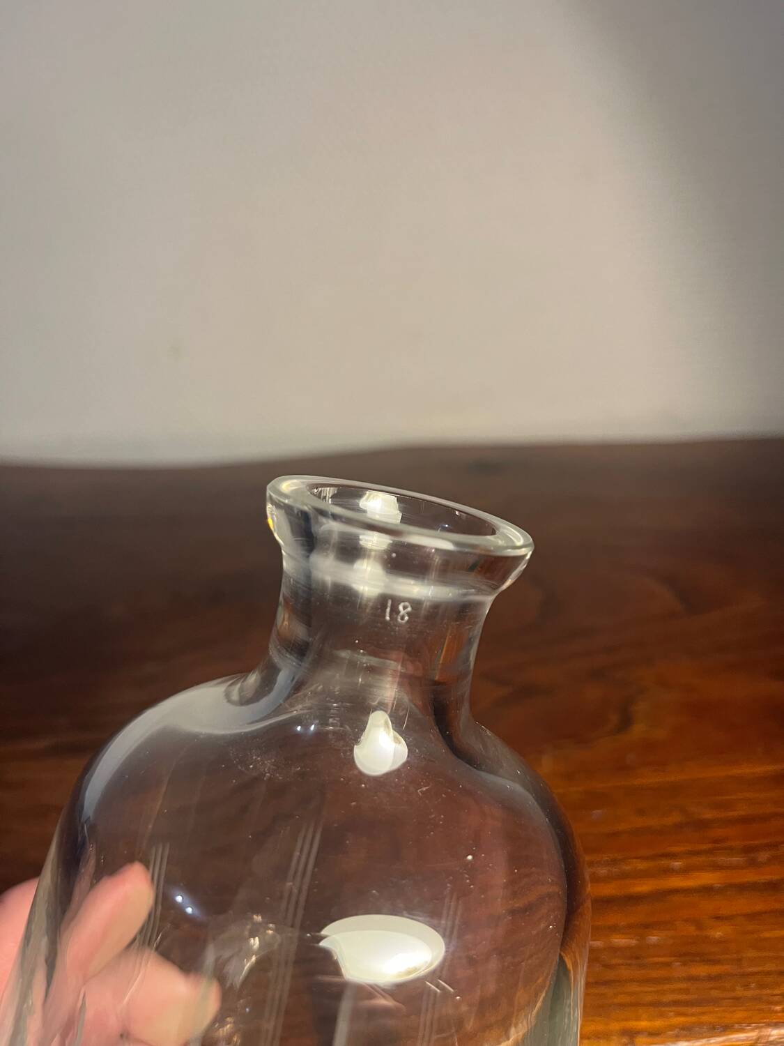 Antique Sèvres crystal decanter