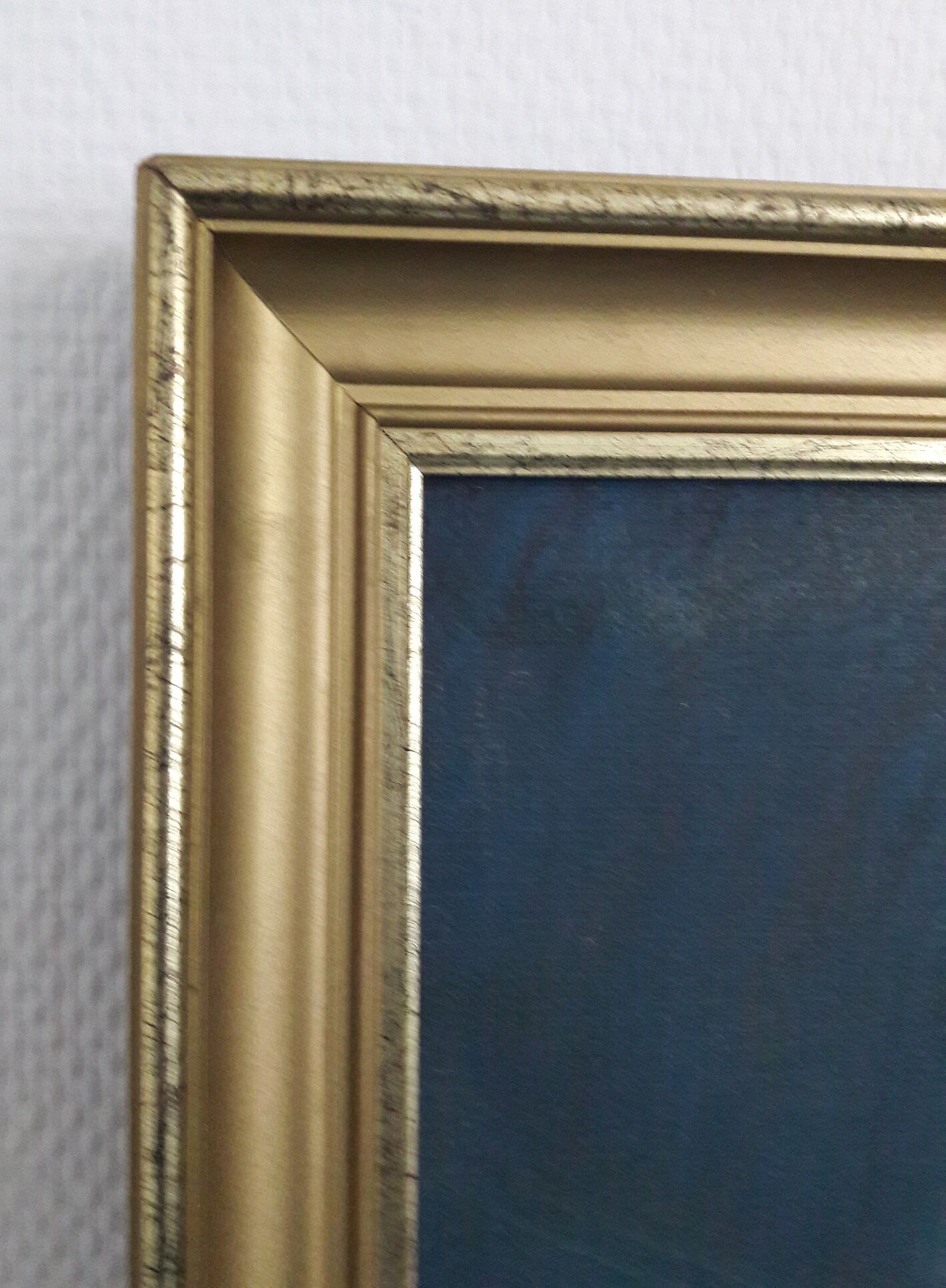 Portrait painting woman signed