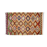 Anatolian handmade kilim rug 271 cm x 166 cm