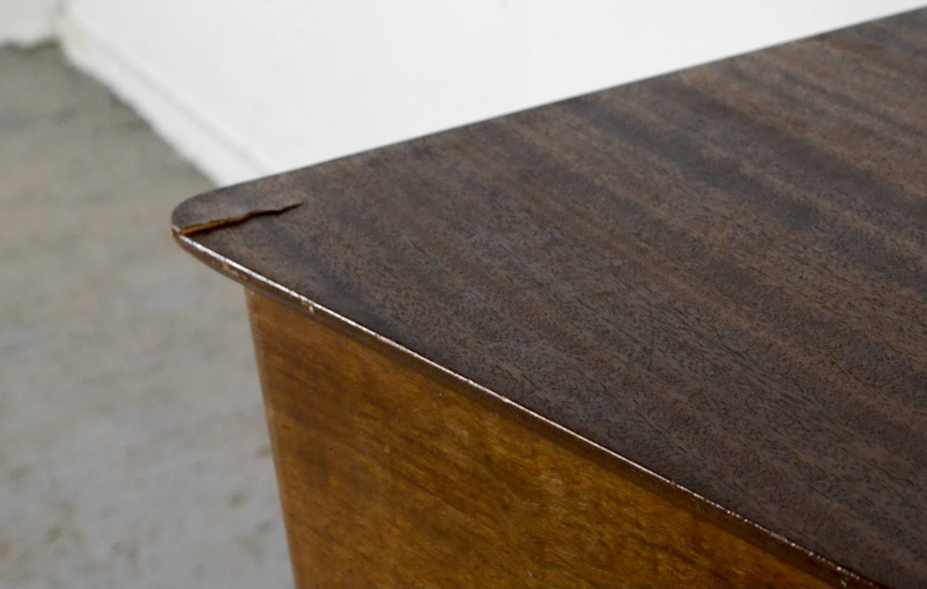 Vintage Midcentury Uniflex Walnut And Teak Sideboard / Dressing Table.