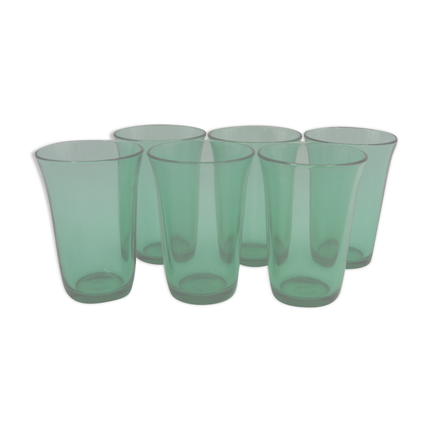 Vintage lesieur glass set