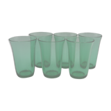 Vintage lesieur glass set