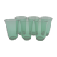 Vintage lesieur glass set