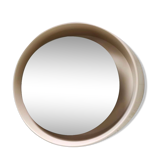 Bright round mirror