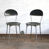 Pair of chairs Tonietta, Zanotta