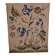 French Gros Point Embroidery on panel 19th Century