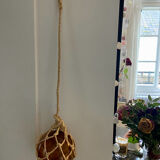 Marine float in glass and rope