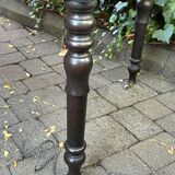 Flat desk louis philippe style in blackened pear tree