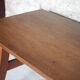 Table René Gabriel, table bois vintage, table à manger, table salon, table de repas, cuisine, 40's
