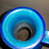 Enamelled sandstone pitcher