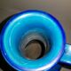 Enamelled sandstone pitcher