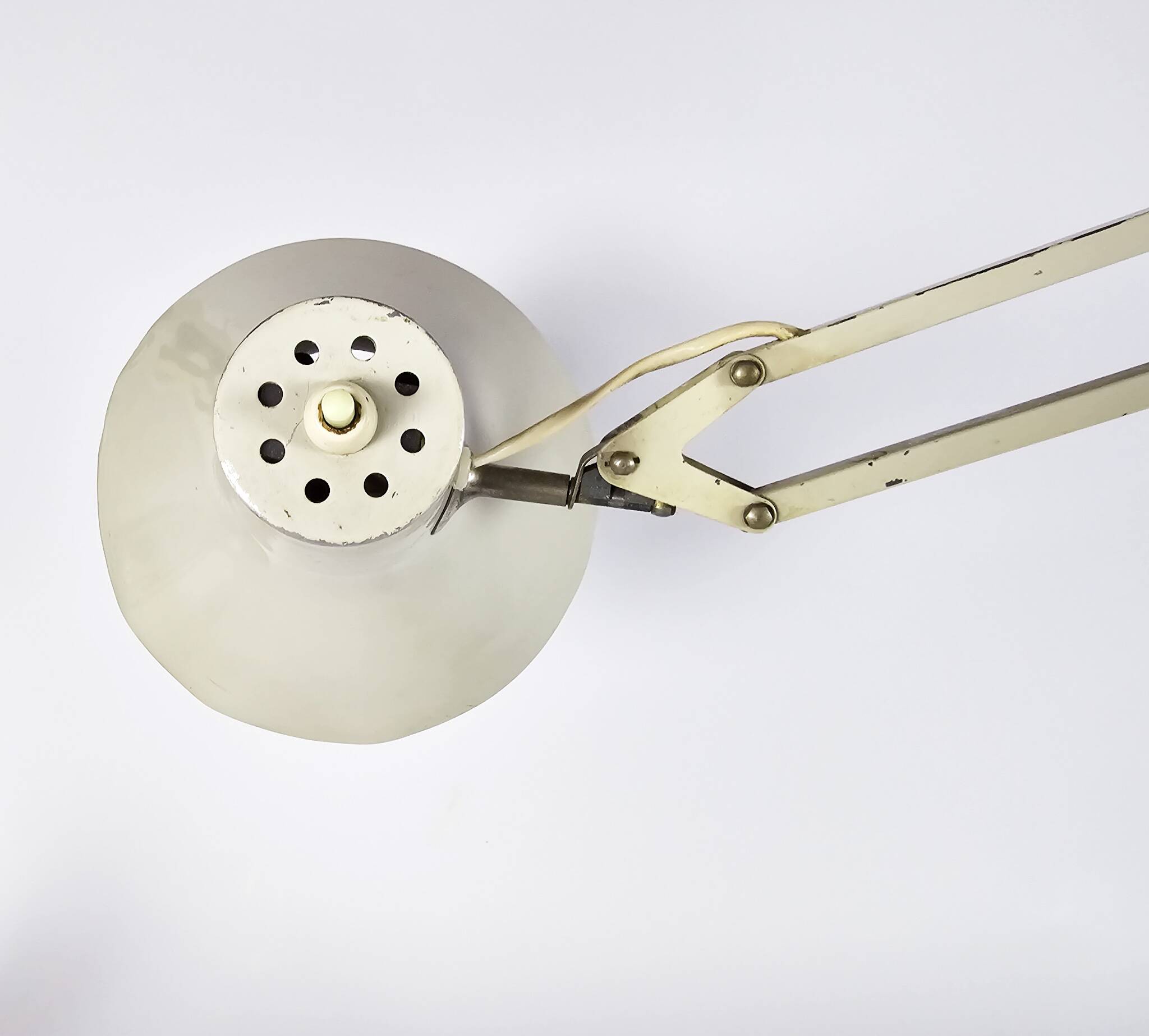 Philips - model NTD 36 - Louis Kalff - desklamp - architectlamp - metall- 1966