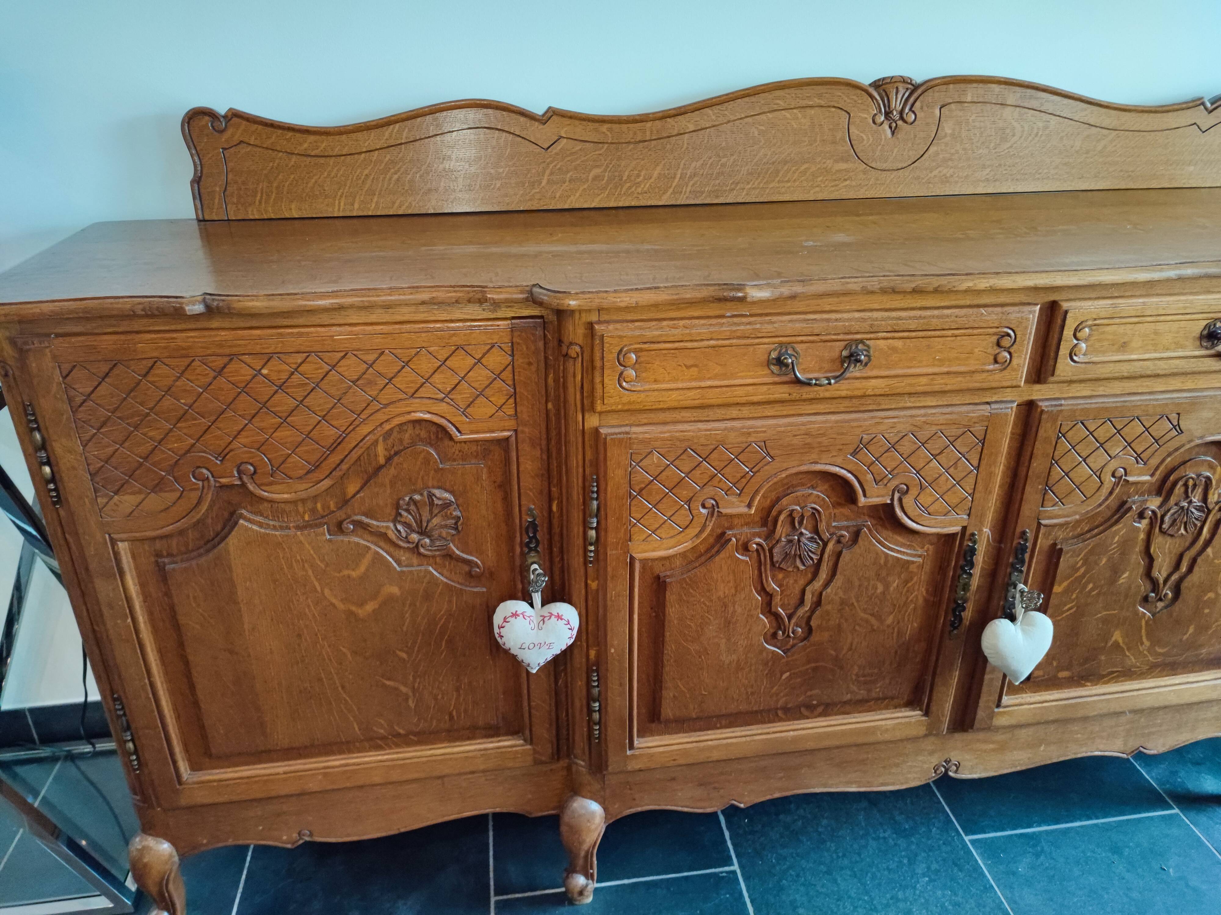 4 doors sideboard regency style