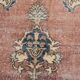Terracotta Tones Pastel Decorative Vintage Persian Rug, 238x357 Cm
