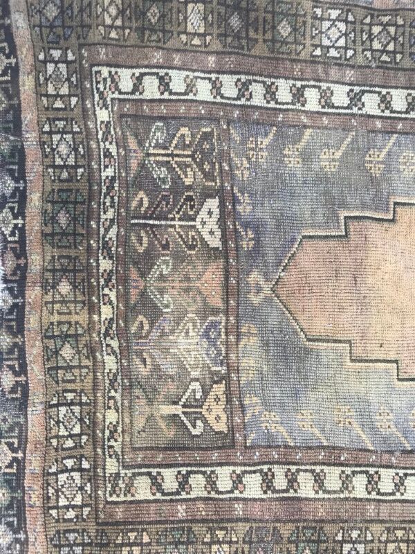 Old prayer rug Turkish 112 x 175 cm